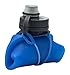 Nathan NS4329 Flexshot Soft Silicone 34oz Narrow & Wide Mouth Bpa Free Water Bottle, Electric Blue, 34 oz/ 1L