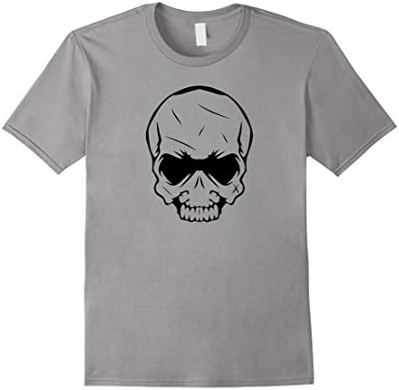 BLACK EVIL PHANTOM SKULL DEATH MASK T-SHIRT