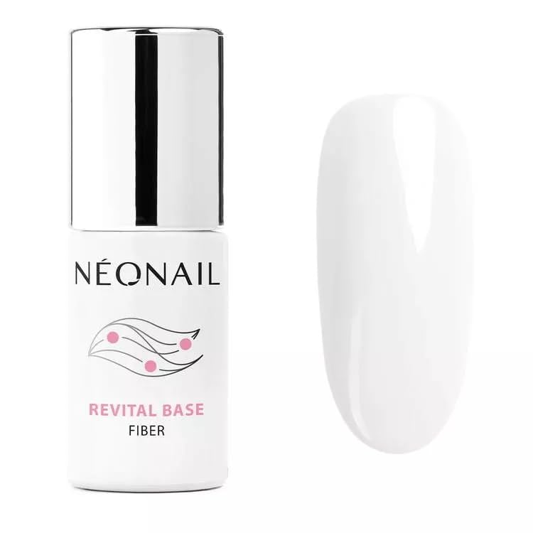 NÉONAIL UV Nail Polish Revital Base Fibre Milky Cloud 7.2 ml