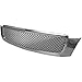Grille Compatible With 2000-2005 CADILLAC DEVILLE, Diamond mesh Style ABS Chrome by IKON MOTORSPORTS