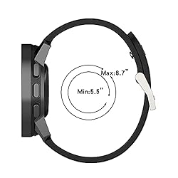 Soft Silicone Strap Compatible with Fossil Men's