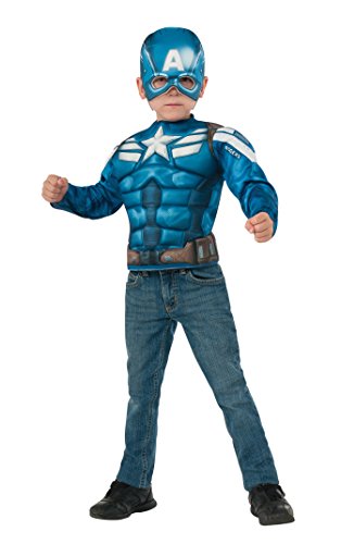Marvel Captain America Muscle Chest Shirt Box Set