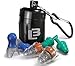 Noise Cancelling High Fidelity Ear Plugs by Lebbest - Safety for Professional Musicians for Travel, Motorcycles, Swimming, Sleeping, and Isolate Industrial Sounds and More
