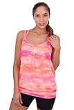 RBX Active Printed Mesh Jersey w/ Built-In Bra