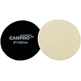 CARPRO Glass Polishing Pad - Polish Glass Scratches Etching, Correct and Clean Damaged Windshield &amp; Window Glass - 5" (1 Pack)