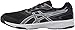 ASICS Mens Upcourt 2 Volleyball Shoe, Black/White/Phantom, 11 Medium US