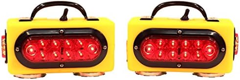 Towmate Wireless LED Tow Lights with End Markers 7 Pin Blade- Set of 2