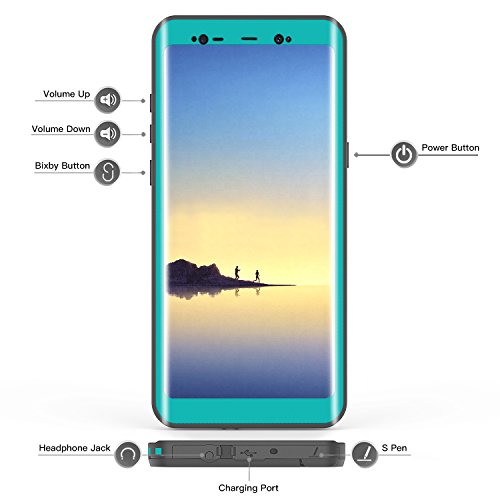 image for Samsung Galaxy Note 8 Waterproof Case, Fansteck IP68 Waterproof/Snowpr