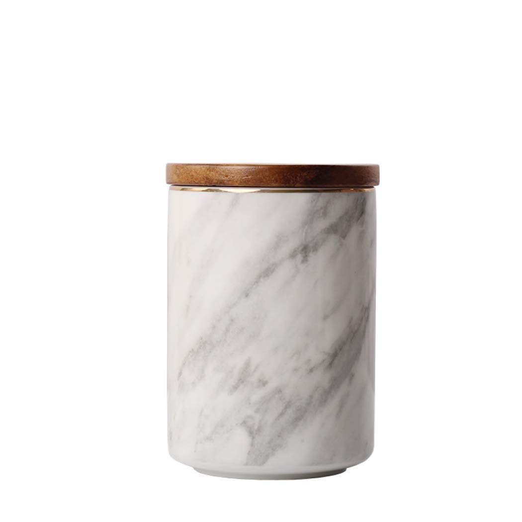 Ceramic Storage Jar, Storage Jar with Airtight Seal Lid Storage Canister (100x150mm)