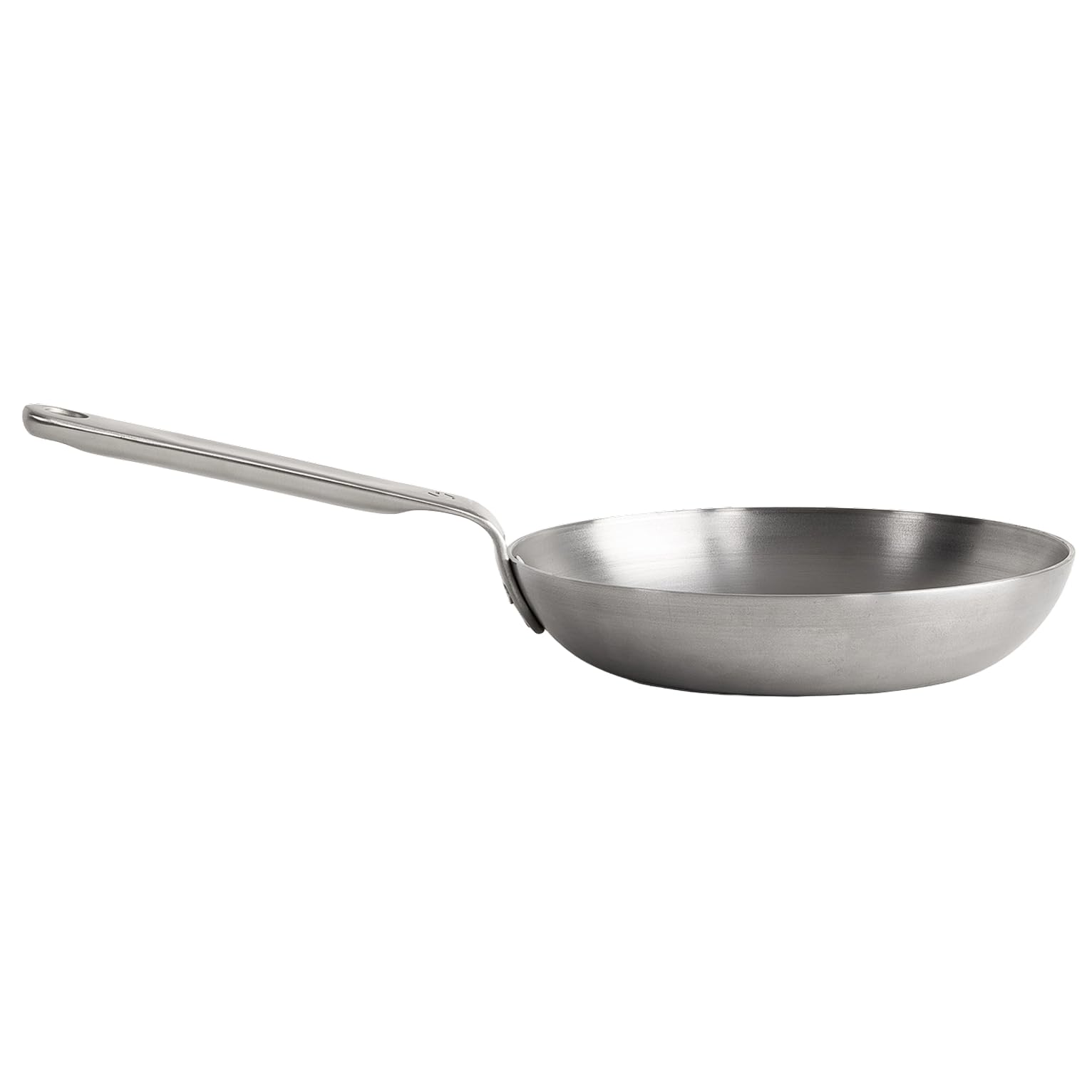 Gastrotools Carbonstahl Bratpfanne 20cm, natürliche Antihaft-Oberfläche, ohne PFAS, Ofenfest bis 650°C, CoolGrip Griff, geeignet für Induktion, Gas, Keramik & offenes Feuer, Hergestellt in Italien