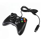 Third Party Made Red Wired USB Pad Joypad Game Controller For MICROSOFT Xbox 360 PC Windows
