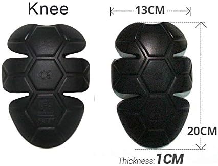 LUZE Motorcycle Protective Kneepad - Motorcycle Knee Protector Motocross CE Protector Knee Pad Motorbike Body Armor Rodilleras Armor Motorcycle Biker Equipment 1 PCs