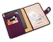 ZOPPEN Passport Holder Women, Passport Cover Travel Wallet Rfid Blocking Passport Wallet Cover Case Travel Essentials Document Organizer, Grape Purple