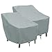 Outdoor Furniture Cover Waterproof Patio Chair Covers Stackable Chairs Cover(L31 x D39 x H31 inch, 2 Pack)