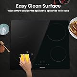 Hisense E6422SC Built-in 60cm Electric Ceramic Hob with Child Lock view 9