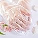 Bememo 200 Counts Paraffin Bath Liners, Hand and Foot Liners, Plastic Clear Gloves Paraffin Bath Wax Therapy Bags