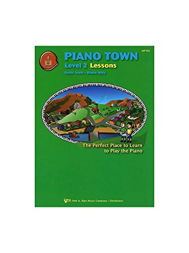 Piano Town: Level 2 Lessons - Partitions B00D7JOHVE Book Cover
