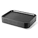 New Star Foodservice 24517 Black Plastic Fast Food Tray, 12 by 16-Inch, Set of 12