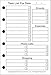 Pocket Size Daily Task Planner Insert, Sized and Punched for Pocket Notebook (3.25