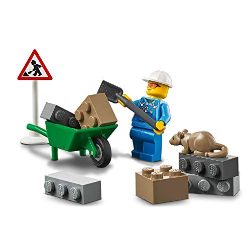 LEGO 60284 City Baustellen-LKW Spielzeug Bausteine-Set, Frontlader Baufahrzeug für Jungen und Mädchen ab 4 Jahre, Lernspielzeug für Kinder – Bild 4