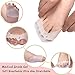 Metatarsal Pads Toe Separators Ball of Foot Cushions- Soft Gel Ball of Foot Pads - Mortons Neuroma Callus Metatarsal Foot Pain Relief Bunion Forefoot Cushioning Relief Women Men (Type1)