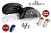 Gerapets No Bark Collar Kit - Training Dog Collar, 2 Batteries, Clicker/Whistle & eBook - 7 Adjustable Sensitivity Levels of Warning Sounds & Mild Shock Modes - Safe & Suitable for 15-120 Lbs