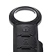 Aupoko Remote Key Shell Case 3 Button Rubber Pad, Fits for Fiat 500 Panda Punto Bravo