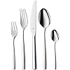 WMF Boston Bestekset 30-delig; 6 Personen, Cromargan® 18/10 RVS, Gepolijst, Vaatwasserbestendig, Monoblok messen