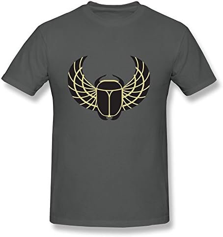 Van Men's Egyptian Mythology Dung Chafer Tumblebug Scarab Totem T Shirts XXL DeepHeather