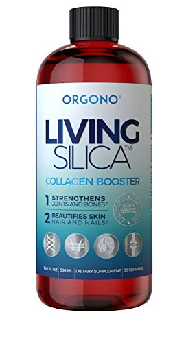 Living Silica Collagen Booster|Vegan Daily Collagen Boosting Drink | Supports Healthy Collagen and Elastin Production for Joint & Bone Support, Glowing Skin, Strong Hair & Nails. (500 ml, 33 servings) Living Silica Collagen Booster|Vegan Daily Collagen Boosting Drink | Supports Healthy Collagen and Elastin Production for Joint & Bone Support, Glowing Skin, Strong Hair & Nails. (500 ml, 33 servings)