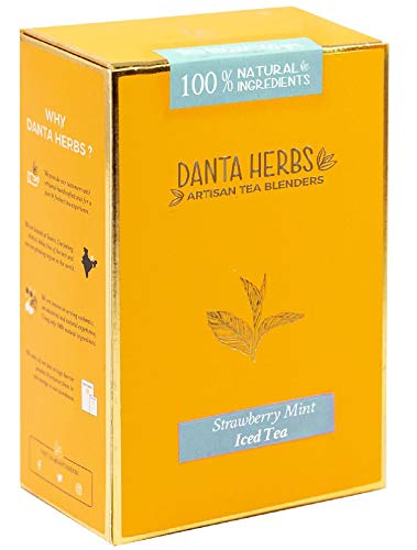 Danta Herbs Unique Pineapple Ginger Fresh Loose Leaf Iced Tea 100g Gift For Tea Lovers 40 Cups Amazon In Grocery Gourmet Foods