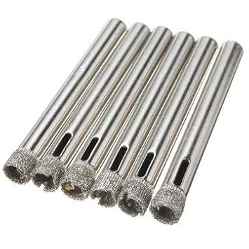 Generic 6Pcs 6Mm Diamond Hole Saw Cutter Drill Bit For Tile Ceramic Glass Porcelain Marble