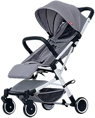 Amazon Co Jp ベビーカー幼児キャリッジベビーカー 超軽量ポータブルは座ったり折り畳み式に寝たり タイロッドミニチャイルドポケット傘カートトロリー ワンピース成型 ホーム キッチン