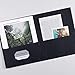 Avery Two Pocket Folders, Holds up to 40 Sheets, Business Card Slot, 25 Black Folders (47988)