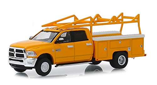 Greenlight 46020-C Dually Drivers Series 2-2018 Ram 3500 Dually Service Bed with Ladder Rack 1:64 Scale