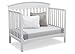 Delta Children Abby 4-in-1 Convertible Crib, Bianca, White