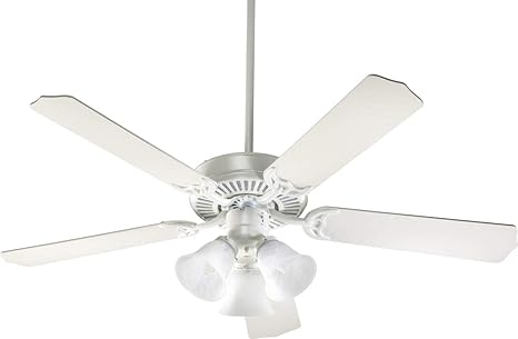 Quorum International 77525 1608 52 5 Blade 3 Light Ceiling Fan