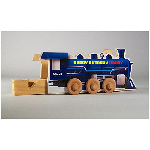 Personalized Wooden Train Whistle