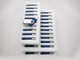 50 1GB Flash Drive - Bulk Pack - BLUE USB 2.0 Swivel Design