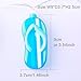LIDORE Flip Flop Party String Lights Best Ambiance Lighting for Indoor Outdoor Valentine's Day Party Decoration. Set of 20 LED Summer Lights with 3AA Battery Operated