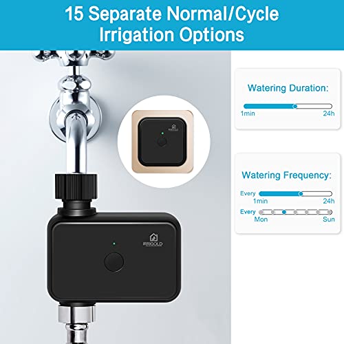 IRRIGOLD WiFi Water Timer, Smart Sprinkler Timer Works with Alexa and