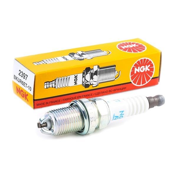 10pk NGK Spark Plugs - Part No. BKUR6ET-10 - Stock No. 2397-10 Pack