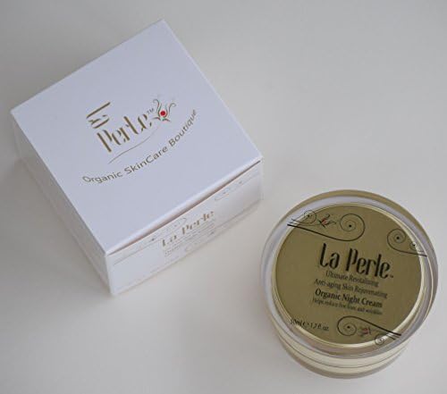 Organic Night Cream, Anti-Aging, Skin Revitalizing, Ultimate Rejuvenating, Hydrating, Regenerates New Skin Cells, Repairs fine lines and wrinkles, Nourishes Skin Layers, Restores Younger Radiant Glow