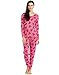 Leveret Women's Christmas Fitted 2 Piece Pajama Set Top & Pants 100% Cotton (Size XS-XL)