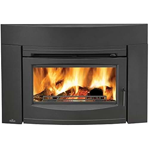 wood burning fireplace insert with blower