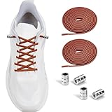 AOLLRUIRLL 2 Pairs Elastic No Tie Shoelaces For