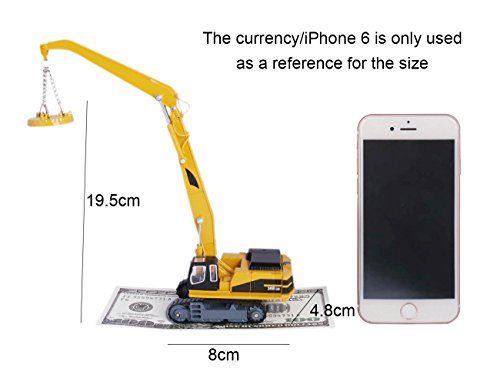 Damara Building Caterpillar Crane Materials Handling Vehicle Toys - Thumbnail 4