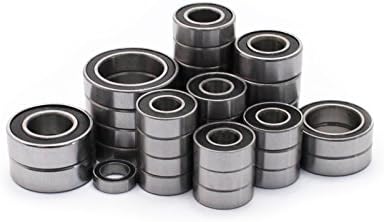 Rubber Sealed (Black) Bearing Kit for Traxxas X-Maxx by SnowSpitzShop