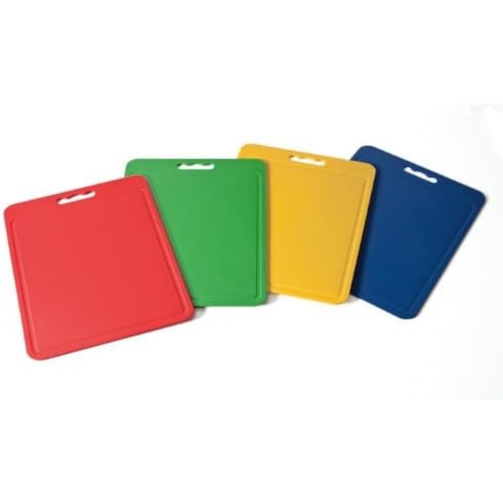 Fackelmann Chopping Board, Kitchen Helper, Cutting Board, Plastic, 40x30x0.5cm, Green