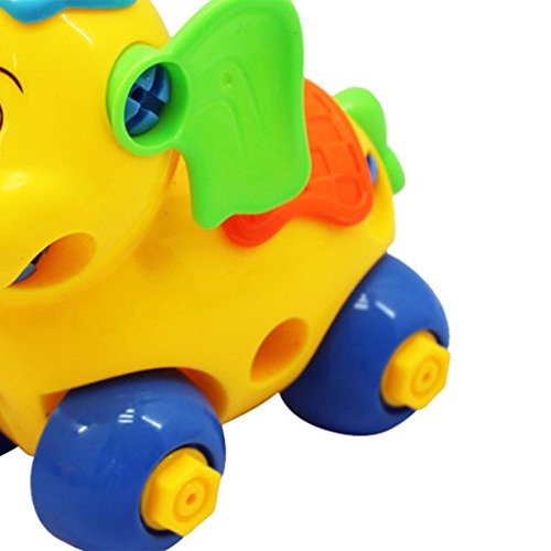 Blesiya kids early learning puzzle toys, child educational assembly Disassembly Toy Various Shaped Choice - Elephant